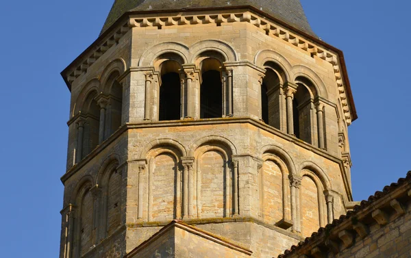 Saone et loire, die malerische Stadt paray le monial — Stockfoto