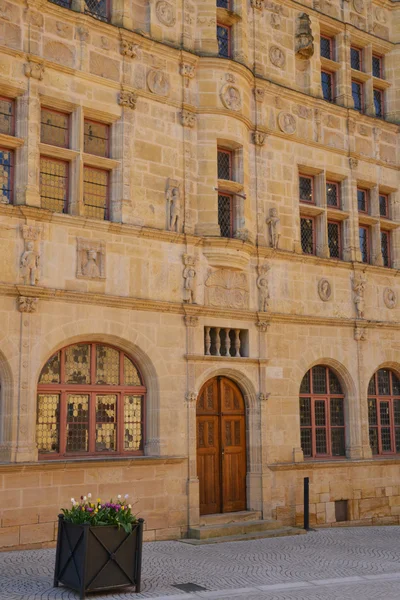 Saone et Loire, la pintoresca ciudad de Paray le Monial — Foto de Stock