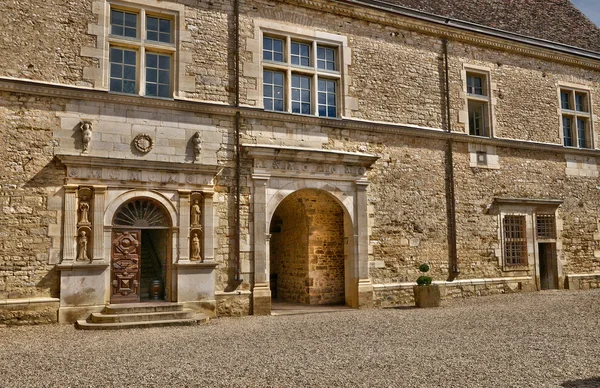 Frankreich, das malerische Schloss von le clos de vougeot in bourgogn — Stockfoto