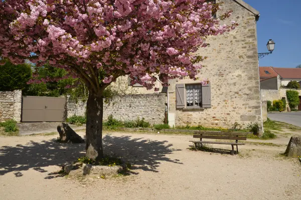 Франція, мальовничі села Fremainville — стокове фото