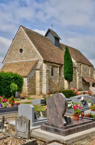 Ile de France, pittoresco villaggio di Hargeville — Foto Stock