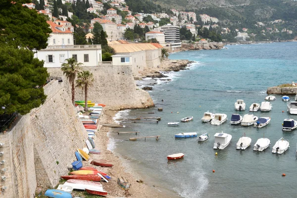 Croacia, antigua y pintoresca ciudad de Dubrovnik — Foto de Stock