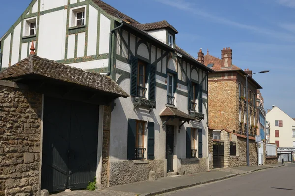 Ile de France, Ecquevilly pitoresk köy — Stok fotoğraf