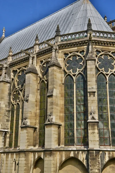 França, o pitoresco castelo de Saint Germain en Laye ; — Fotografia de Stock