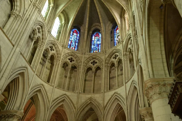 Picturesque cathedral of Lisieux in Normandie — Stock Photo, Image