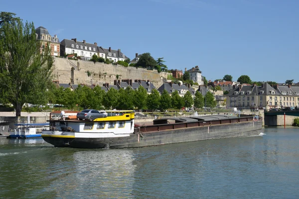 Francia, la pintoresca ciudad de Pontoise en Val d Oise —  Fotos de Stock