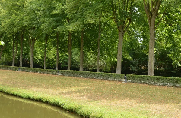 França, a pitoresca abadia de Royaumont em Val d Oise — Fotografia de Stock