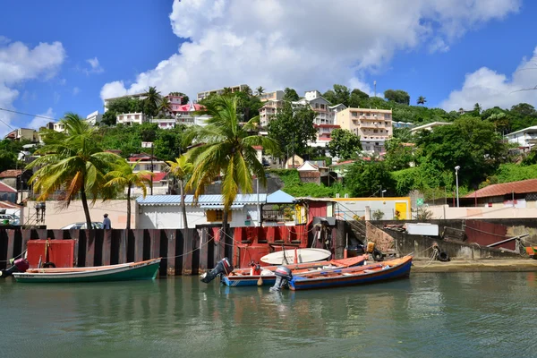 Martinica, pittoresca città di Fort de France nelle Indie Occidentali — Foto Stock