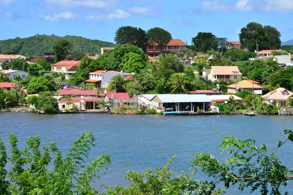 马提尼克岛，西印度 Les 特鲁瓦风景如画市 — 图库照片