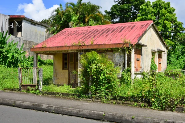 Martinica, pitoresca cidade de Morne Rouge; nas Índias Ocidentais — Fotografia de Stock