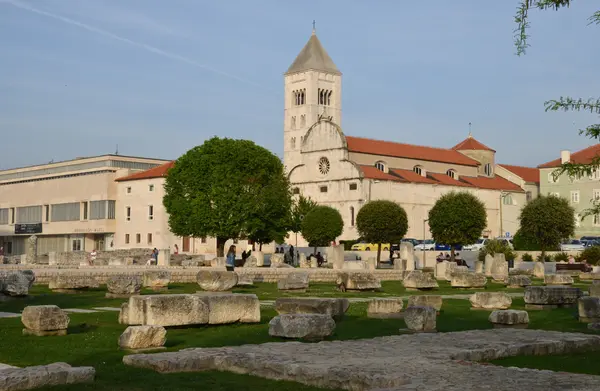 Chorwacja, malownicze miasto Zadar na Bałkanach — Zdjęcie stockowe