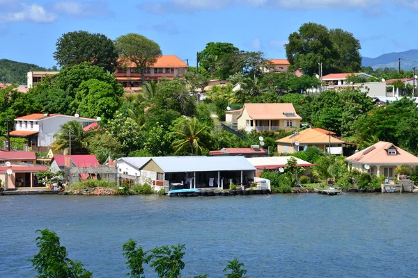 Martinique, ville pittoresque des Trois Ilets aux Antilles — Photo