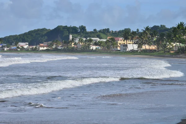 Martinique, schilderachtige stad van Sainte Marie in West-Indië — Stockfoto