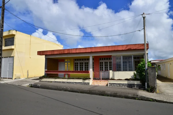 Martinica, pintoresca ciudad de Morne Rouge; en las Indias Occidentales —  Fotos de Stock