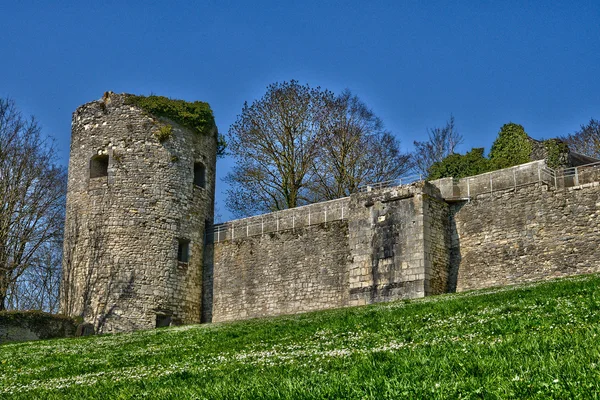 Frankrijk, schilderachtige stad van La Charite sur Loire in Bourgondië — Stockfoto