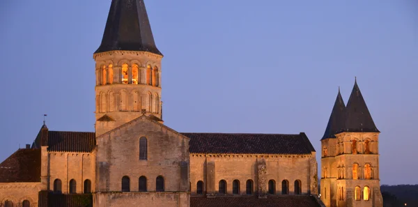 Saone et Loire, malebné město Paray le Monial — Stock fotografie