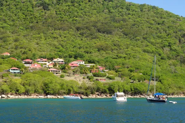 Kust van les saintes in guadeloupe — Stockfoto