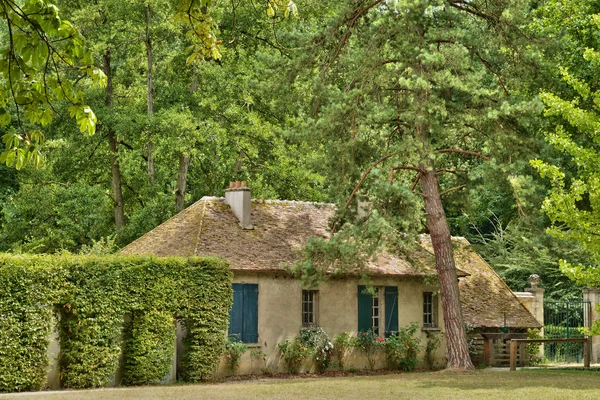 Франція, мальовничі абатства Royaumont в Val d Уаза — стокове фото