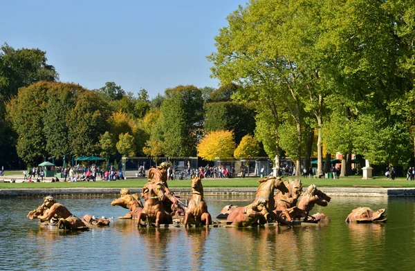 Ile de France, det historiska slottet i Versailles — Stockfoto