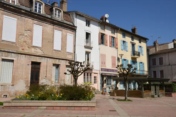 Bourgogne, pitoresk şehrin Tournus saone içinde et loire — Stok fotoğraf