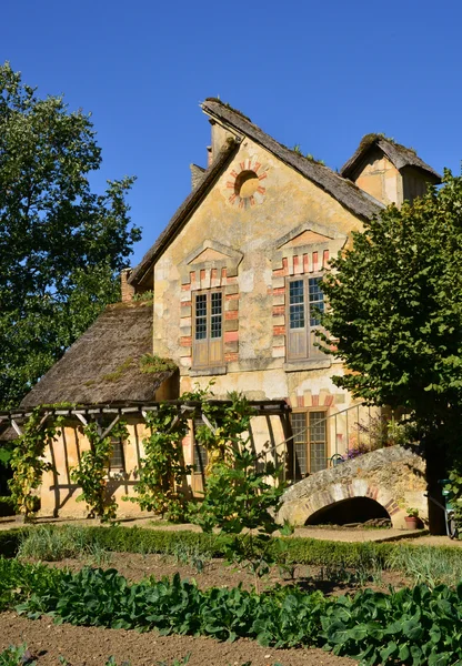 Ile de France, el histórico Palacio de Versalles — Foto de Stock