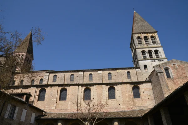 Bourgogne, a pitoresca cidade de Tournus em Saone et Loire — Fotografia de Stock