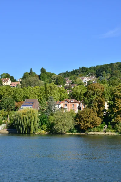 Ile de France, ville pittoresque de triel sur seine — Photo