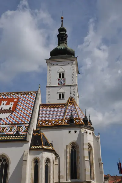 Croatia, picturesque city of Zagreb — Stock Photo, Image