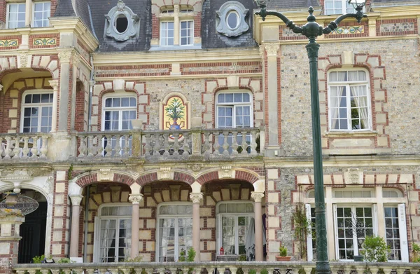 Normandie, the picturesque city of Cabourg in summer — Stock Photo, Image