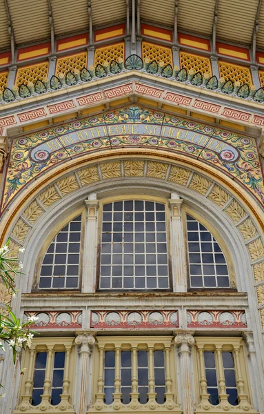 Martinique, malerische schölcher bibliothek von fort de france in — Stockfoto