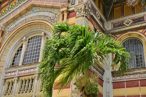 Martinique, Fort de France pitoresk Schoelcher Kütüphanesi — Stok fotoğraf