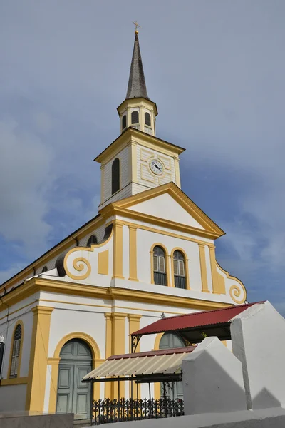 Martynika, malownicze miasto Le Carbet w regionie West Indies — Zdjęcie stockowe