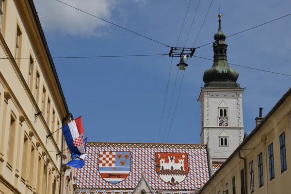 Croacia, pintoresca ciudad de Zagreb — Foto de Stock