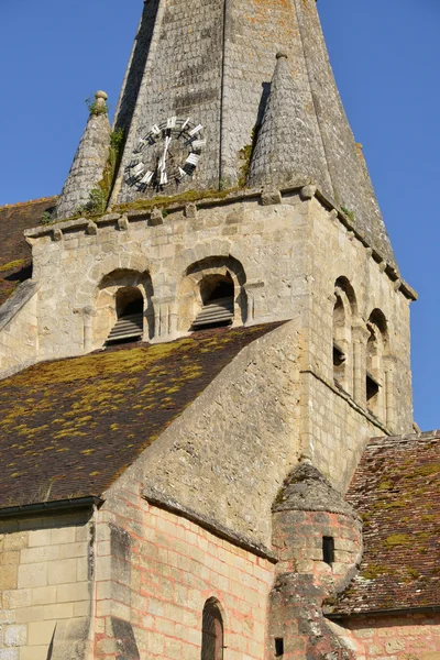 France, the picturesque village of  Gaillon sur Moncient — Stock Photo, Image