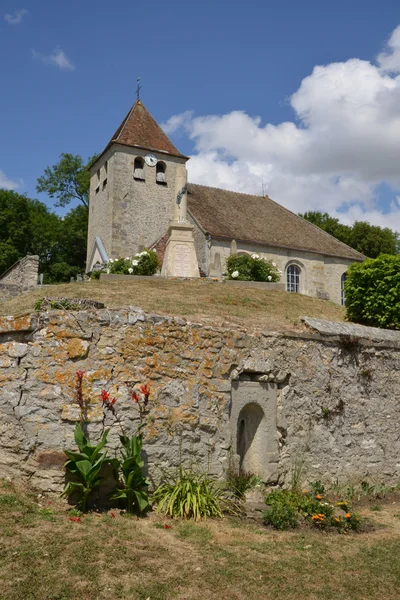 Ile de France, village pittoresque de Saint Cyr en Arthies — Photo