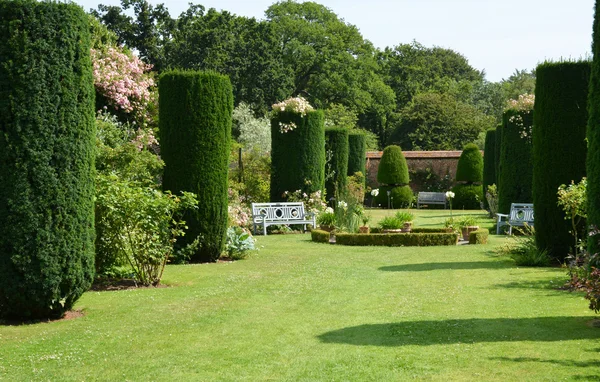 Frankrijk, pittoreske dorp van Varengeville sur Mer — Stockfoto