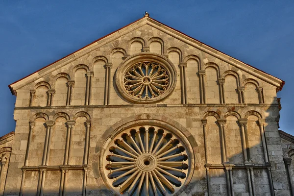 Hırvatistan, pitoresk şehir Zadar içinde Balkan — Stok fotoğraf