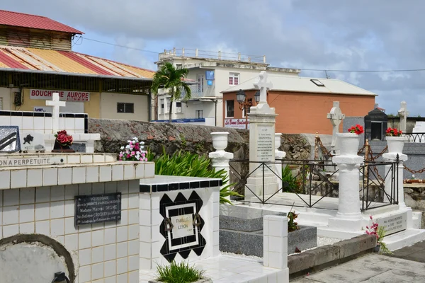 Martinique, schilderachtige stad van Le Robert in West-Indië — Stockfoto