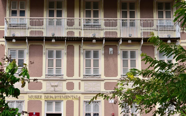 Martinik, malebné město Fort de France v západní Indii — Stock fotografie