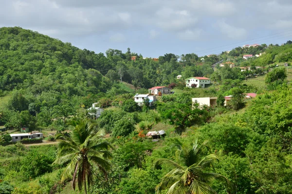 Martinique, ville pittoresque de Rivière Pilote aux Antilles — Photo