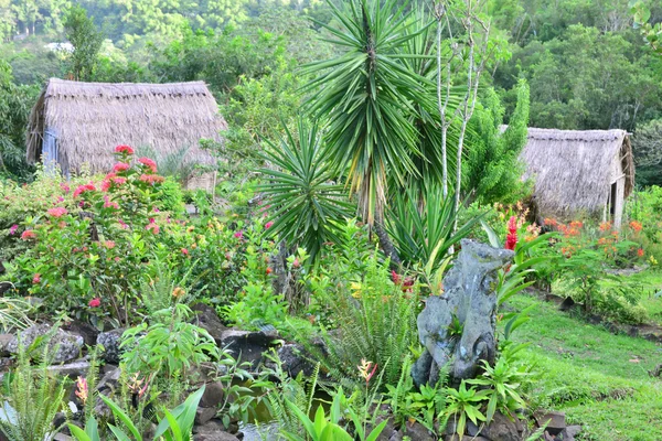 Martinique, pittoreska staden av Les Trois Îlets i Västindien — Stockfoto