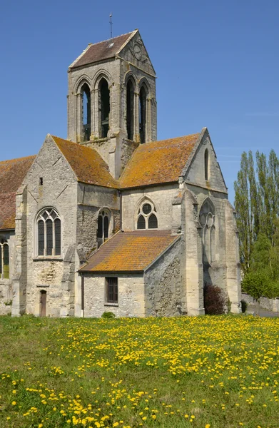 Ile de France, pintoresco pueblo de Clery en Vexin —  Fotos de Stock