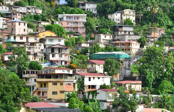 Martinica, pitoresca cidade de Fort de France nas Índias Ocidentais — Fotografia de Stock