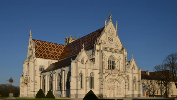 Fransa, bourg en bresse ain içinde pitoresk kenti — Stok fotoğraf