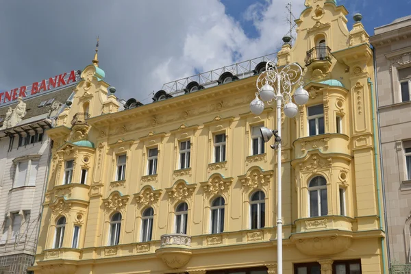 Croacia, pintoresca ciudad de Zagreb en los Balcanes — Foto de Stock