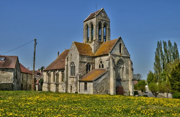 Ile de France, pitoresk köy Clery tr Vexin — Stok fotoğraf