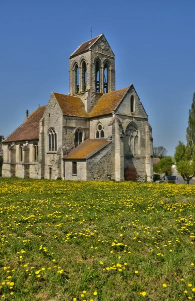 Ile de France, мальовничі села Clery en Vexin — стокове фото