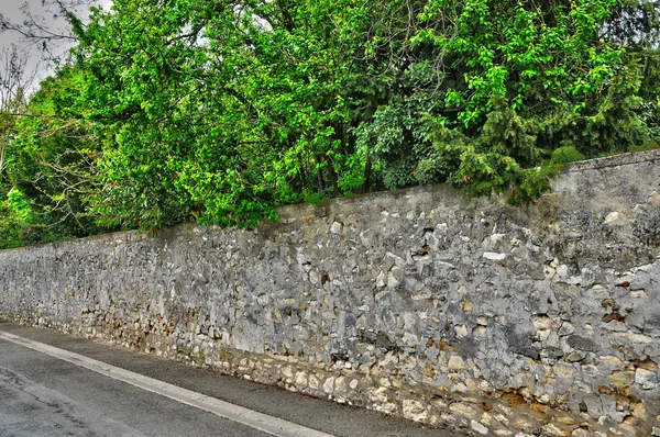 France, the Gros Murs street in Les Mureaux — Stock Photo, Image
