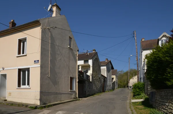 Ile de France, malowniczej miejscowości gaillon sur montcient — Zdjęcie stockowe