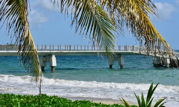 Martinique, malerische stadt le diamant in westindien — Stockfoto